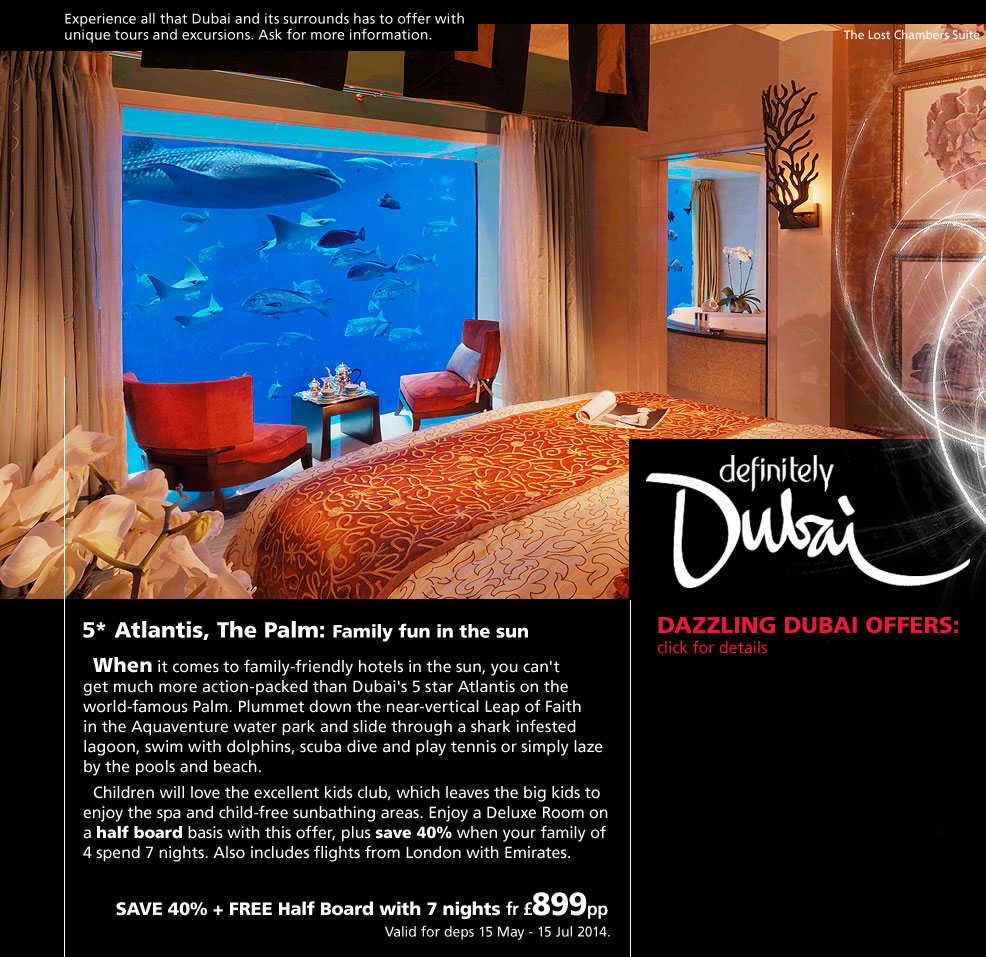 Dazzling Dubai Offers