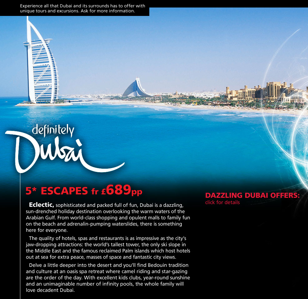 Dazzling Dubai Offers