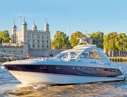 Luxury Speedboat on the River Thames