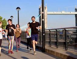 Running Tour of London with a Blue Badge Guide